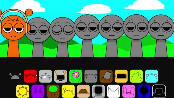 Ícone e gráficos do jogo Sprunki